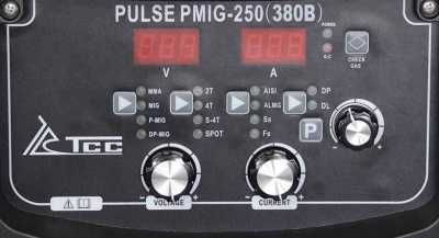 TSS PULSE PMIG-250 (380В) Полуавтоматическая сварка MIG/MAG и MMA фото, изображение